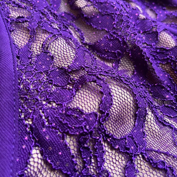 NWT US 18 Additon Elle Evening/Formal Purple Dress - Picture 6 of 9